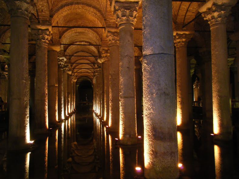 basilica cistern instanbul turkey