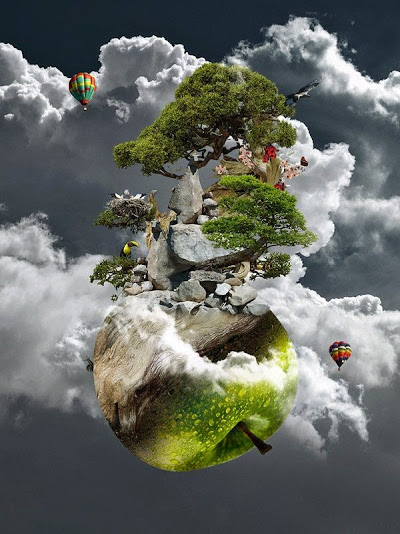 Apple-world nature artwork by blankenho