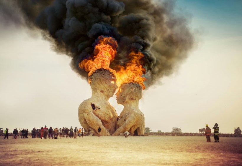 2014 Burning Man celebration ~ Nevada USA