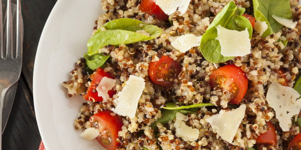 Maple Balsamic Quinoa Delight Salad