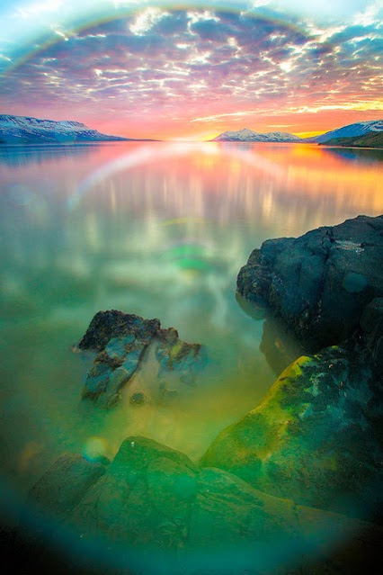 rainbowlake reflections