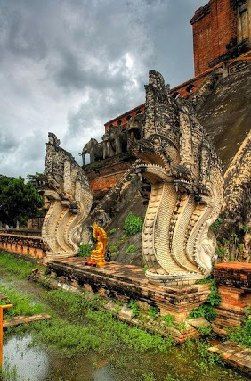 Wat Chedi Luang, Chiang Mai, Thailand