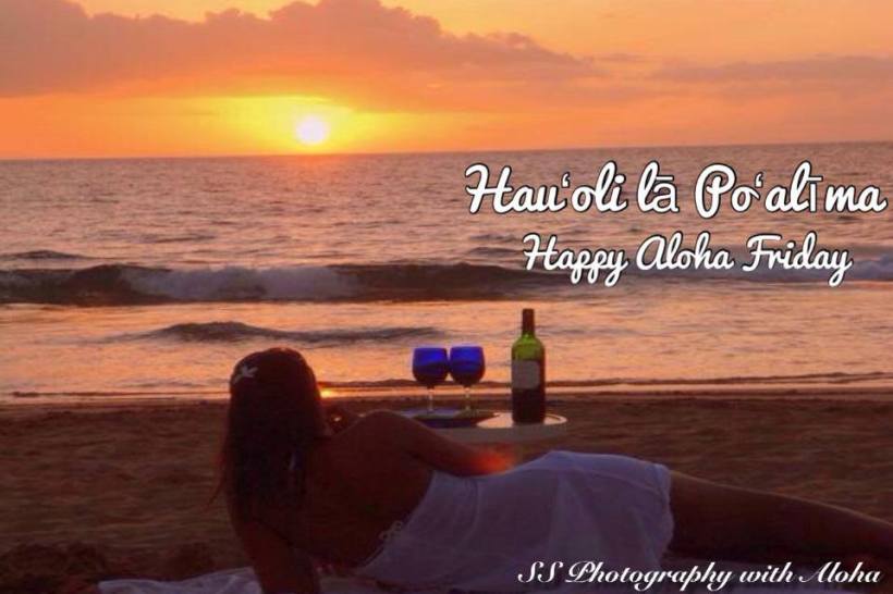 aloha friday beach