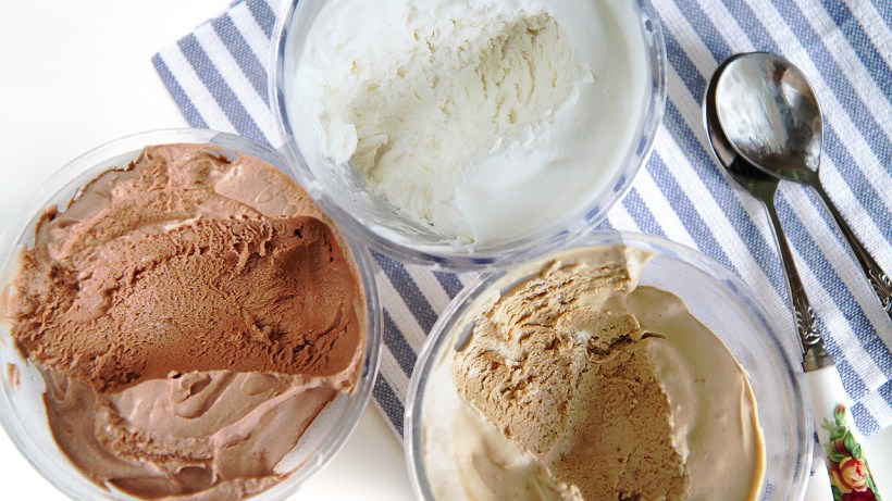 no-churn-ice-cream-chocolate-coffee-vanilla