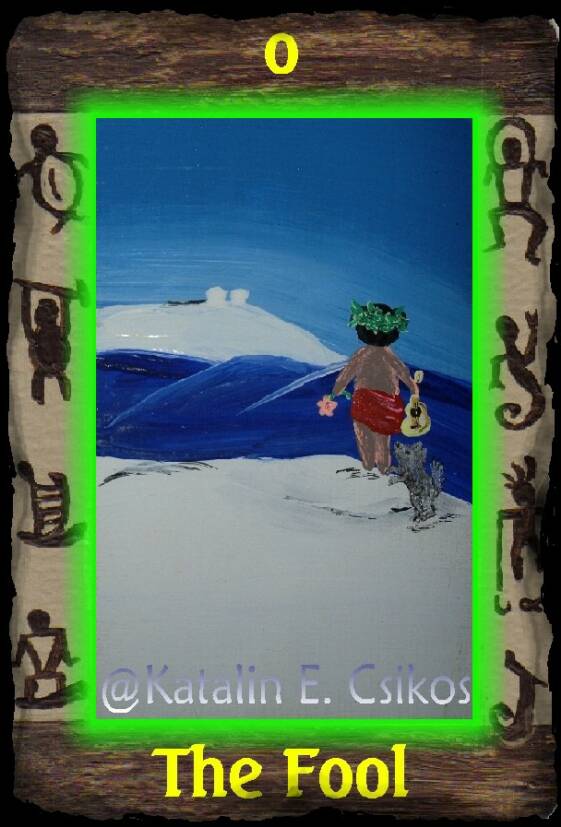 Hawaiian_Tarot_Fool_0