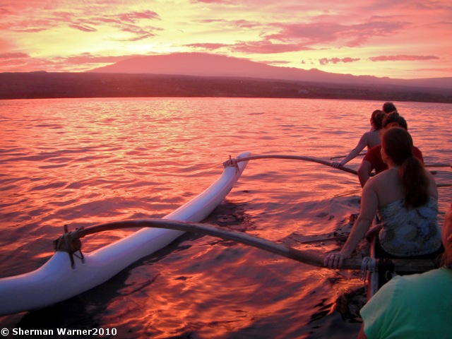 aloha_morning paddling