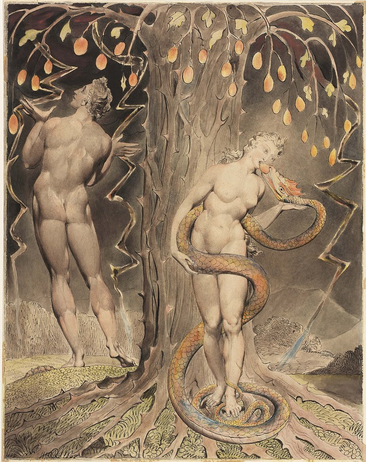 Art by William Blake for John Milton's Paradise Lost