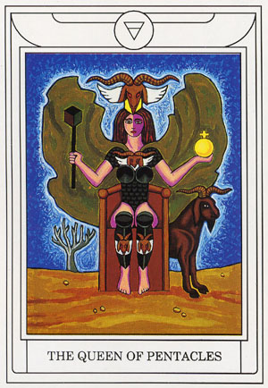 GD TAROT_queen pentacles