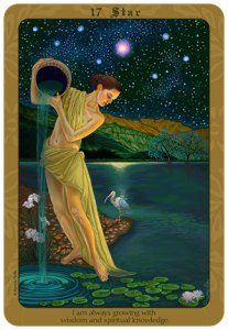 2017 The Star Tarot Trump tara Greene