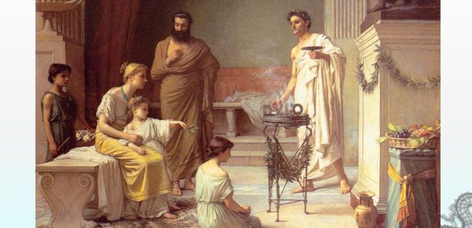 dream healing temple of Asclepius by John Waterhouse 1877