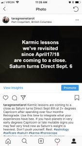 karma, Saturn, Astrology, tara Greene