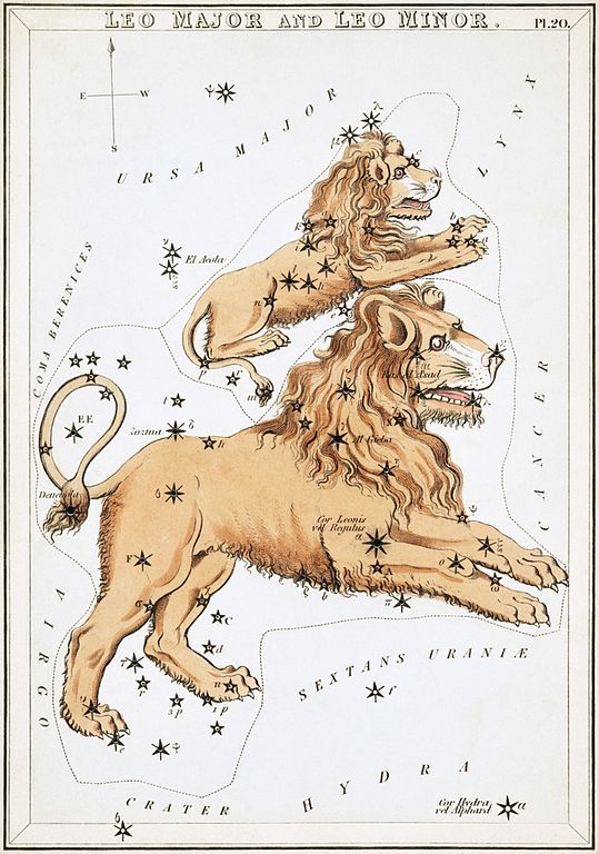 Leo constellation 