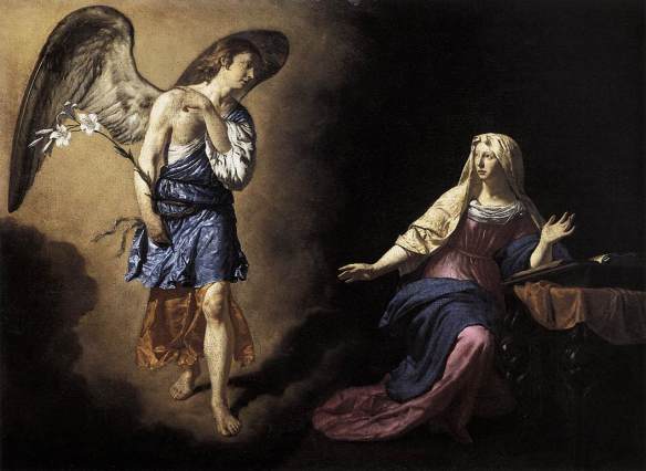 Archangel Gabriel, Adriaen van de Velde / Public domain