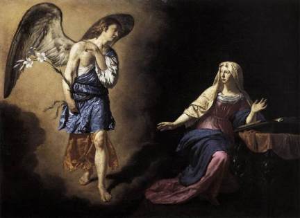 Archangel Gabriel, Adriaen van de Velde / Public domain